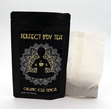 Load image into Gallery viewer, Our “Organic Iced Tropical” tea is an herb &amp; fruit blend that is made with only premium luxury ingredients imported from Thailand, Spain, Canada, and USA.  This tea&#39;s infusion is tempered orange and has a predominant orange character with the lovely sweetness of pineapple taste.   It comes in a large 1.25 oz. (30 g) bag that conveniently makes a large gallon of delicious iced tea. 
