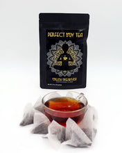 Load image into Gallery viewer, Our &quot;English Breakfast Tea&quot; is the perfect way to start your day with a tea that has good body and full tea flavor notes.  You&#39;ll love the coppery bright color and this tea is especially enticing with milk.  Packaged with (10) 2 gram single serve biodegradable tea bags, perfect for making a single cup of tea. 
